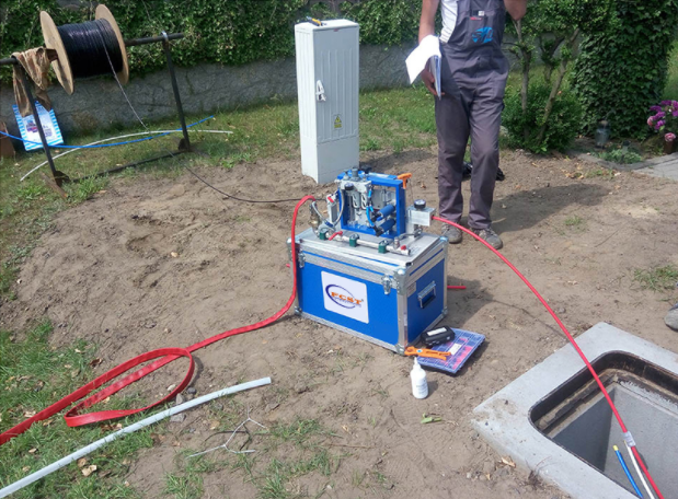 Advantages of Air Blowing Technique in Cable Installation(2) Vantagens da técnica de sopro de ar na instalação de cabos(2)