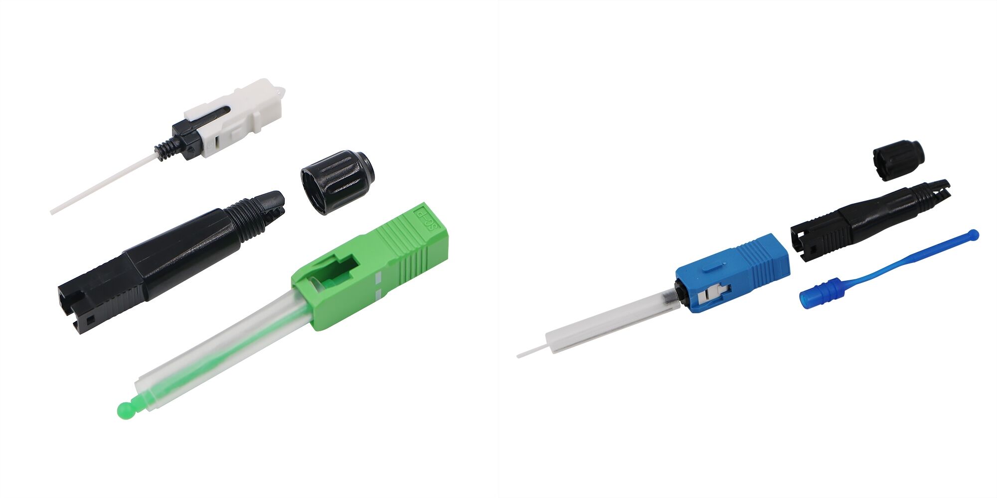 How to Terminate Fiber Optic Cable with SC Fast Connector(2) Como terminar o cabo de fibra óptica com conector rápido SC(2)