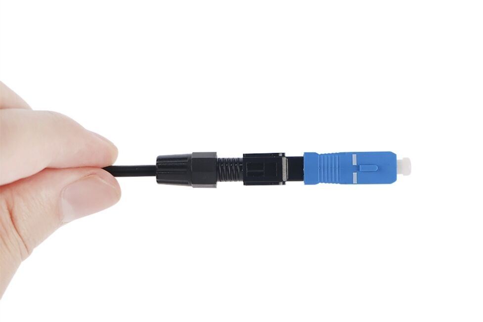 How to Terminate Fiber Optic Cable with SC Fast Connector(1) Como terminar o cabo de fibra óptica com conector rápido SC(1)