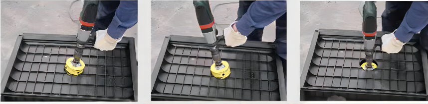 Telecom Manhole Chamber- On-site Construction Process (1) Câmara de inspeção de telecomunicações - Processo de construção no local (1)