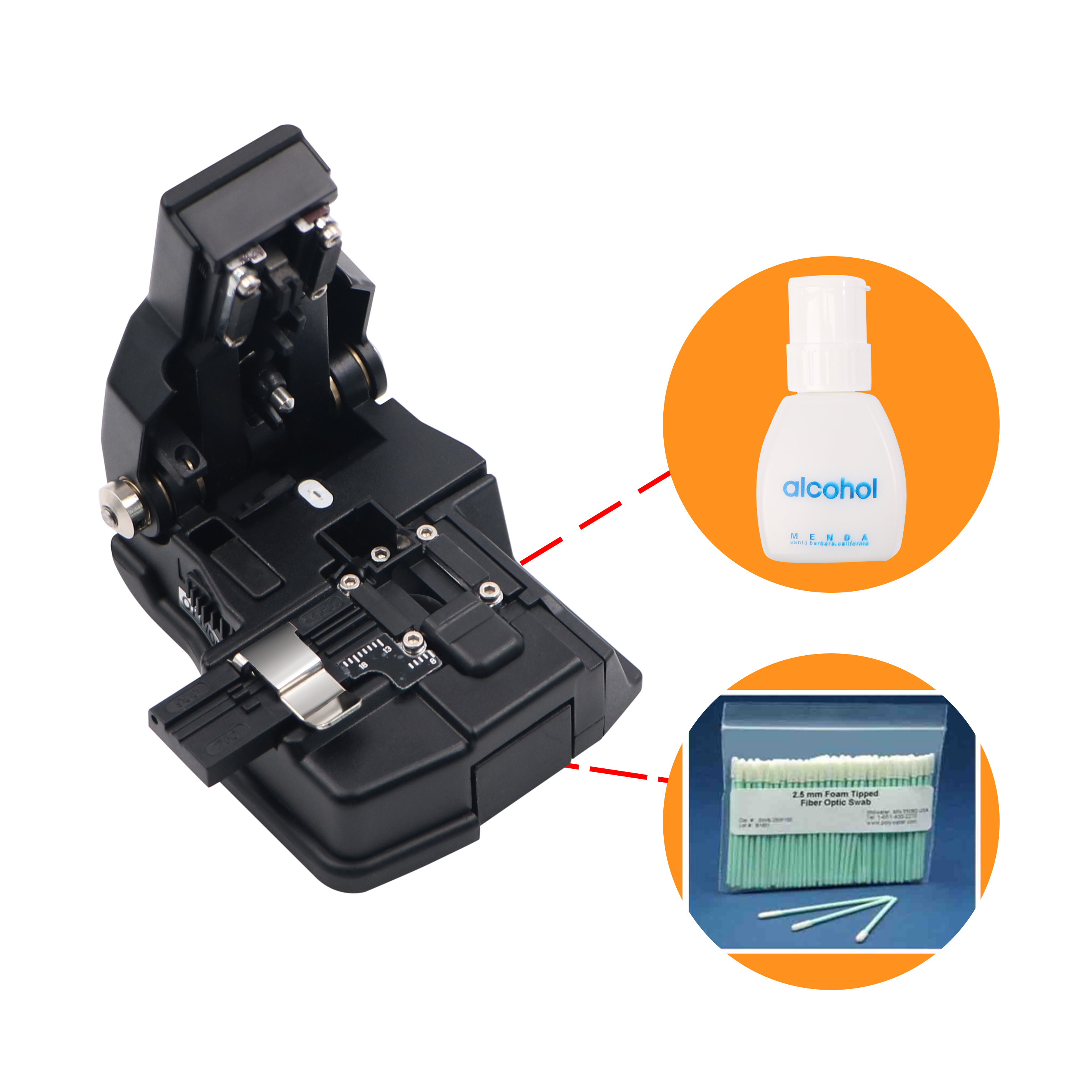 The use points and common fault solutions of Fiber Optic Cleaver (2) Os pontos de uso e soluções de falhas comuns do Fiber Optic Cleaver (2)