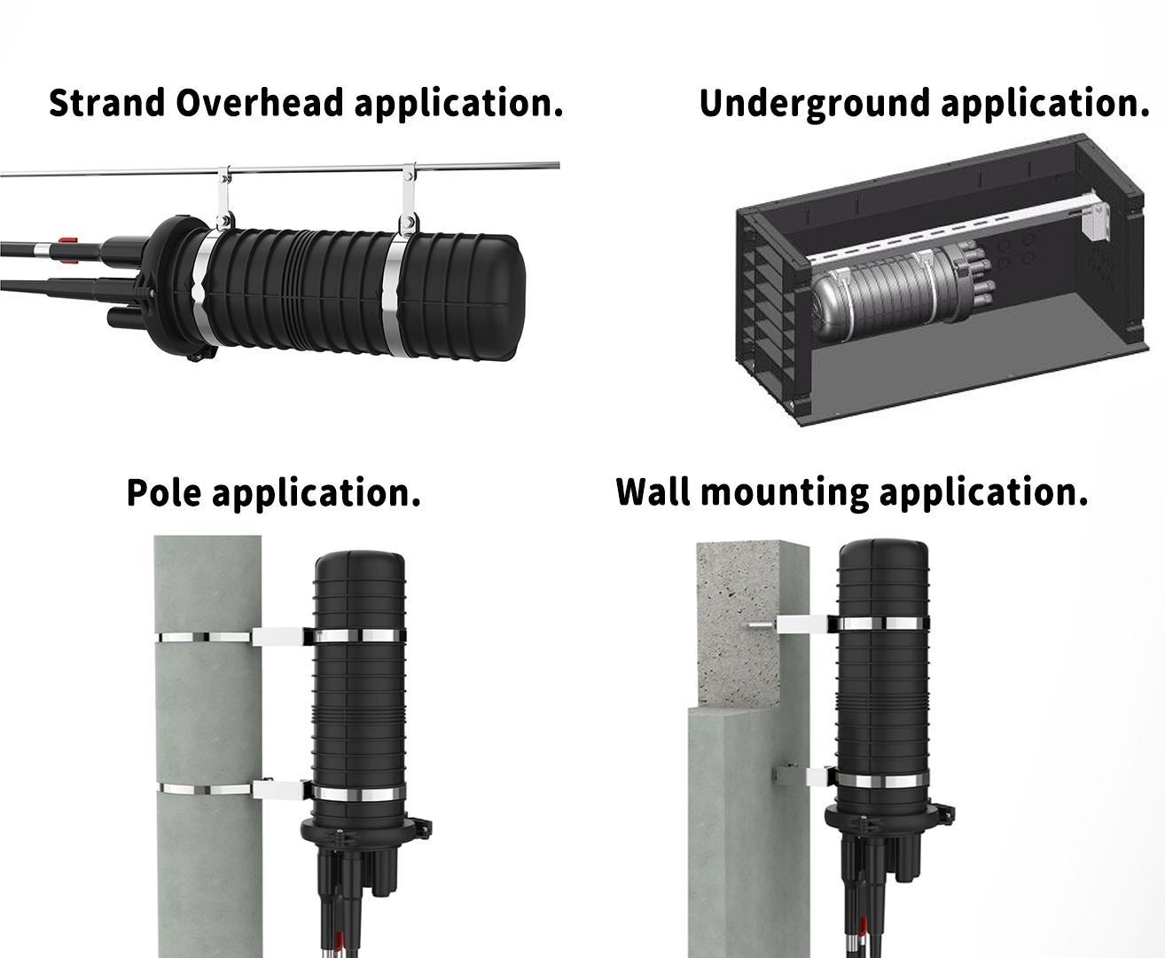 How To Install Dome Type Fiber Optic Splice Closure? (1) Como instalar o fechamento de emenda de fibra óptica tipo cúpula? (1)