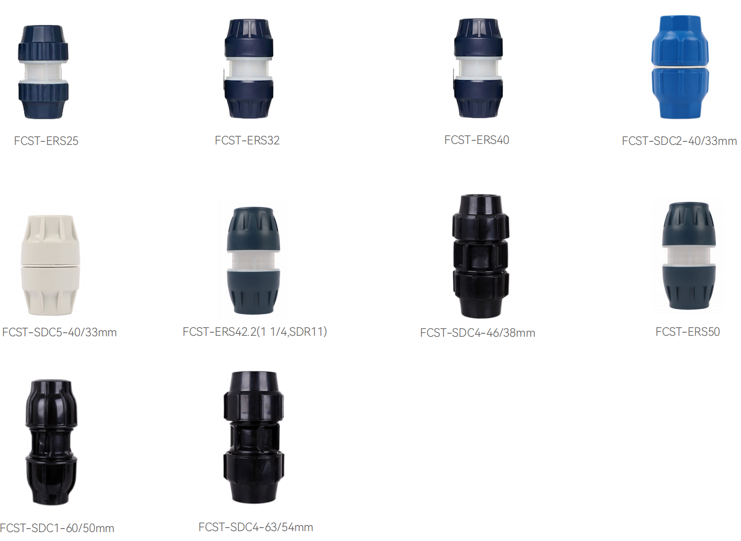 HDPE Pipe Coupling supplier Fornecedor de acoplamento de tubo HDPE
