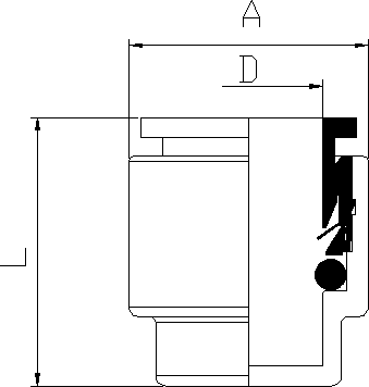 alt Estrutura da tampa final do micro duto.