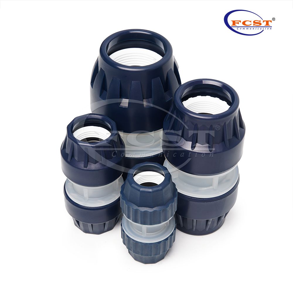 Couplador de tubo de núcleo de silício HDPE (YX, FCST-ARS25 ~ 50mm)