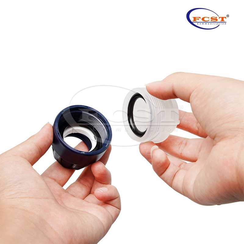  Acoplador de parada final do tubo com núcleo de silicone HDPE FCST-ESRB (YX, FCST-ERSB25 ~ 50 mm)