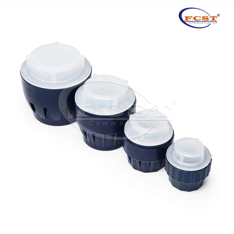  Acoplador de parada final do tubo com núcleo de silicone HDPE FCST-ESRB (YX, FCST-ERSB25 ~ 50 mm)