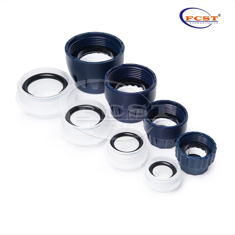  Acoplador de parada final do tubo com núcleo de silicone HDPE FCST-ESRB (YX, FCST-ERSB25 ~ 50 mm)