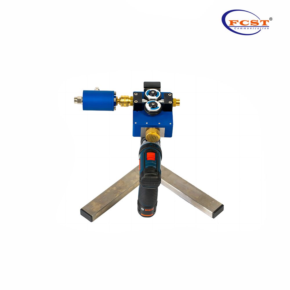 FCST-FBM01 Máquina de sopro de fibra fácil de conjunto