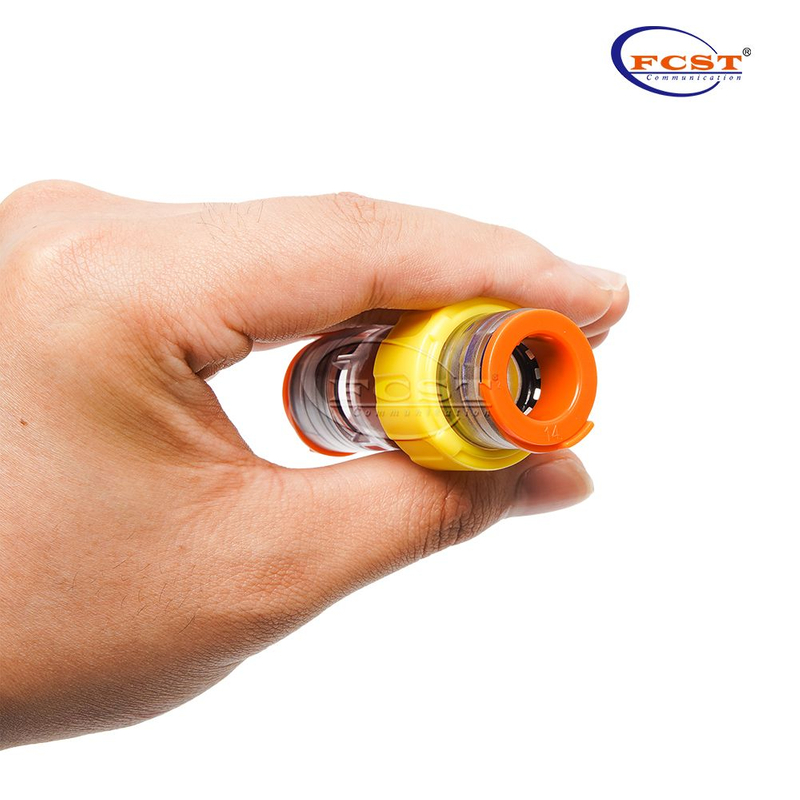 Conector de micro duto de 10 a 8 mm de água a gás