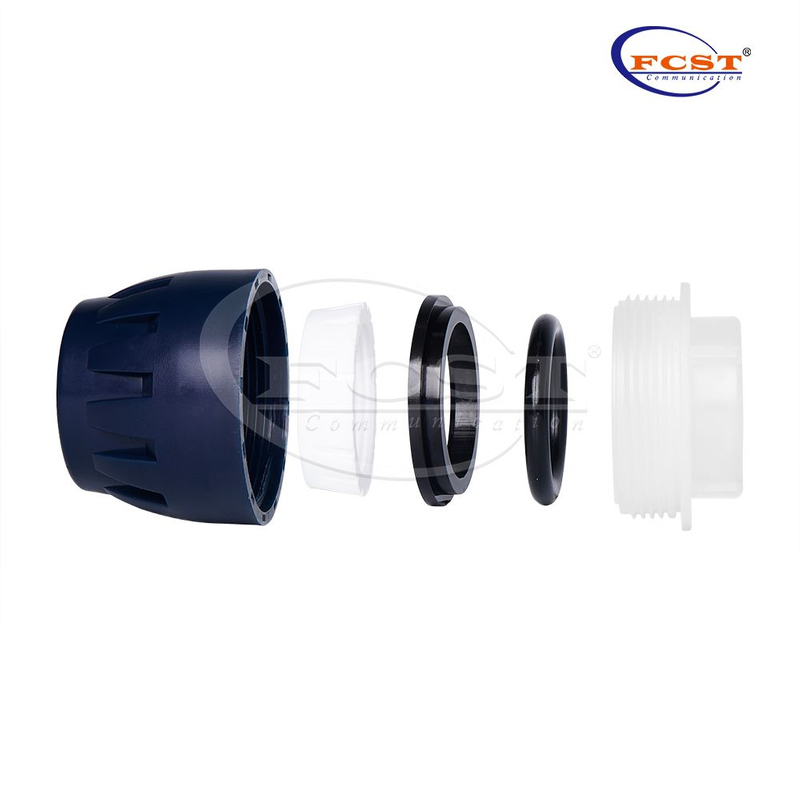  Acoplador de parada final do tubo com núcleo de silicone HDPE FCST-ESRB (YX, FCST-ERSB25 ~ 50 mm)