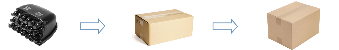 alt Informa&ccedil;&otilde;es de embalagem FAT pr&eacute;-conectada