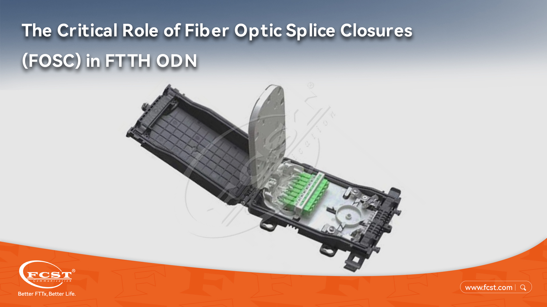 O papel crítico dos fechamentos de emenda de fibra óptica (FOSC) em FTTH ODN