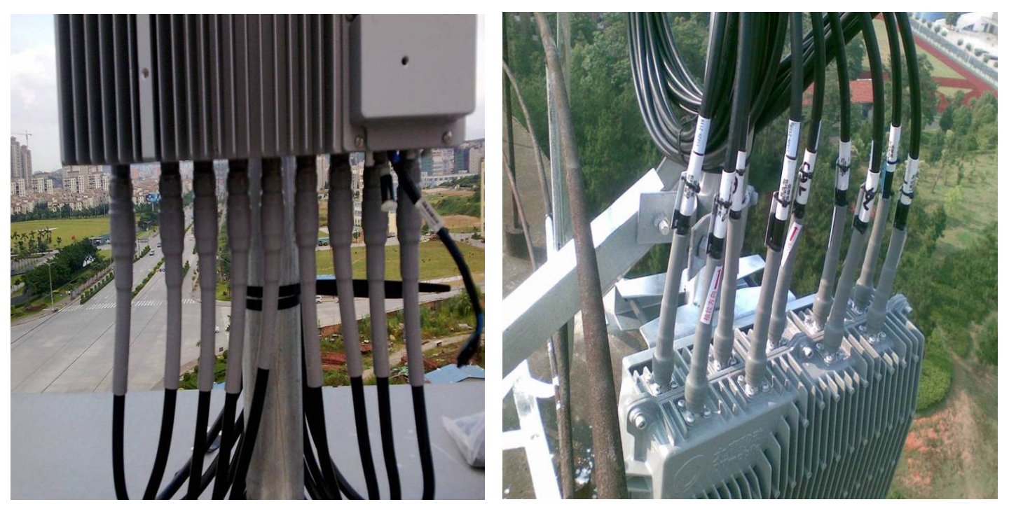 alt Aplica&ccedil;&atilde;o de produto de tubo de silicone retr&aacute;til a frio