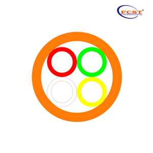 4-vias 10/8mm di hdpe pacote de tubo