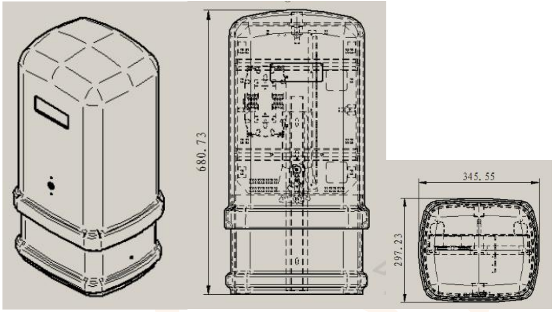 Pedestal de distribui&ccedil;&atilde;o de fibra FCST090104 (9)
