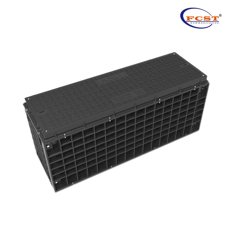 Material compósito FRP Telecom Modular Composite Access Chambers para instalação rápida