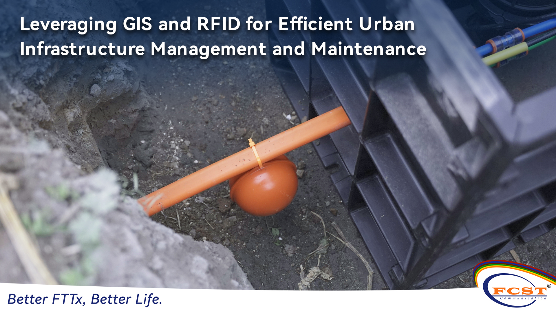 Aproveitando GIS e RFID para gerenciamento e manutenção eficientes de infraestrutura urbana