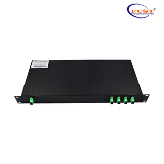 1-4 tipo de plc splitter do tipo rack com conector SCAPC