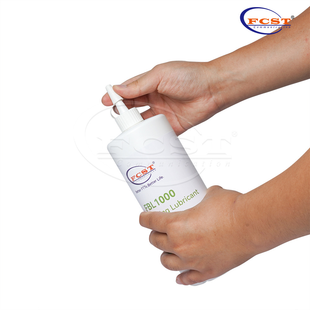 Lubrificante de sopro de cabo de fibra óptica FBL1000 com proteção ambiental