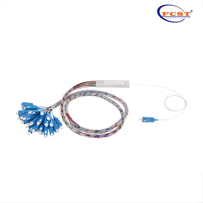 1*32 Tipo de aço Tipo PLC Splitter com conector SC/PC