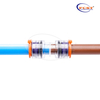 Conector reto de microduto