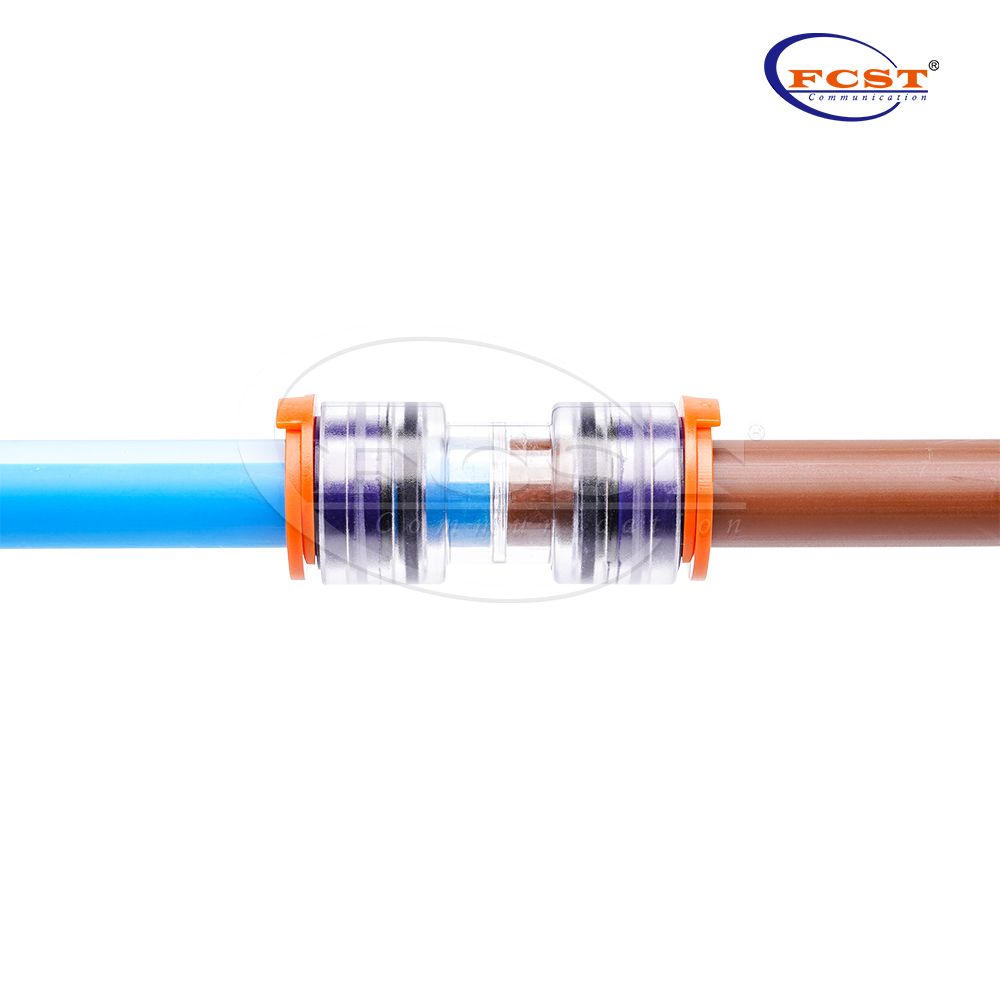 Conector reto de microduto