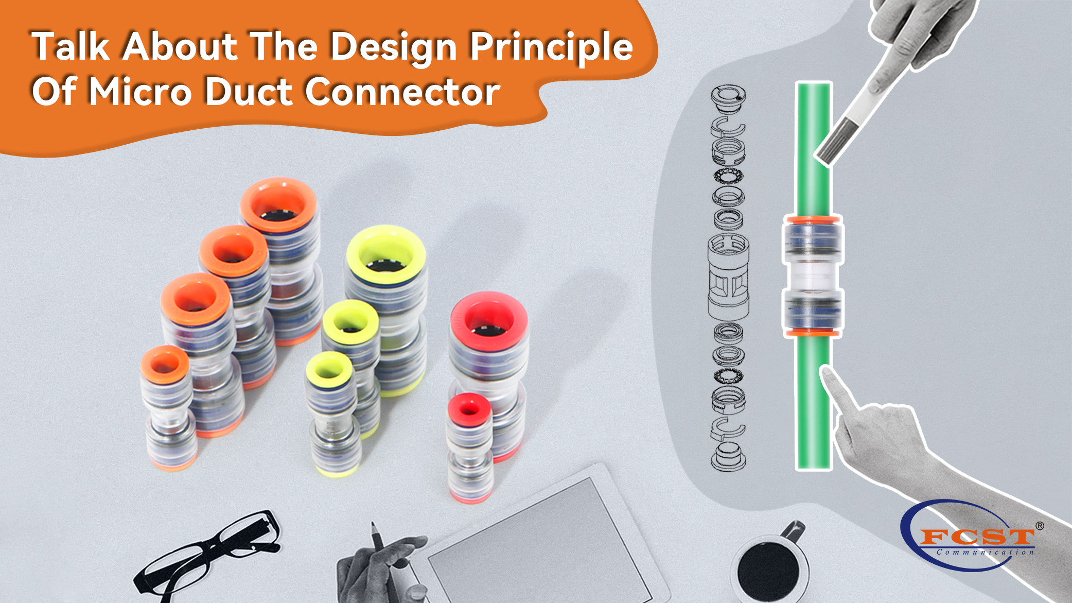 Fale sobre o princípio de design dos conectores de micro dutos