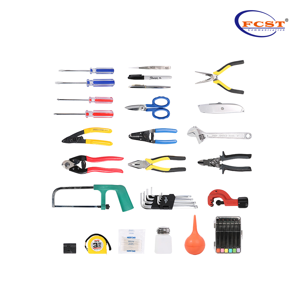 FCST210205 Kit de ferramentas de fusão de fibra óptica