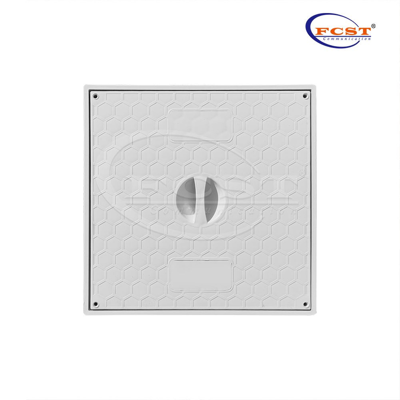 FCST-TH-SMC11-300 254*254*300mm Dreno de esgoto plástico subterrâneo de 3 vias para canalização
