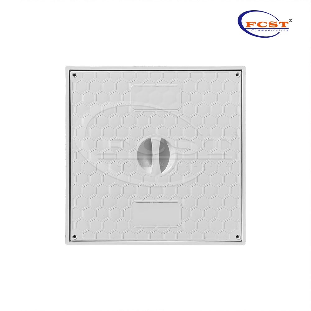 FCST-TH-SMC11-300 254*254*300mm Dreno de esgoto plástico subterrâneo de 3 vias para canalização