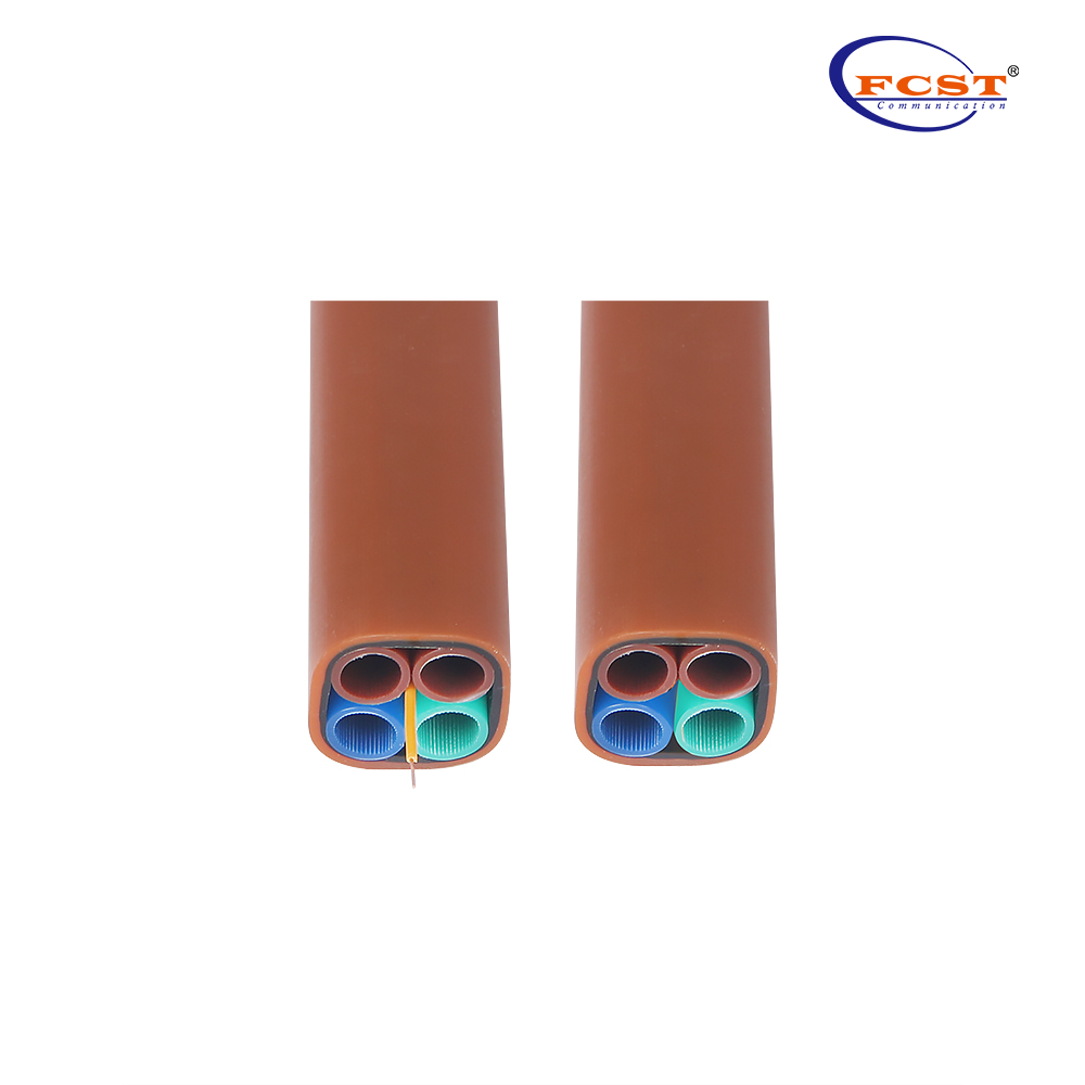 4-vias de 10-8 mm PE 1,2 mm dB HDPE pacote de tubo