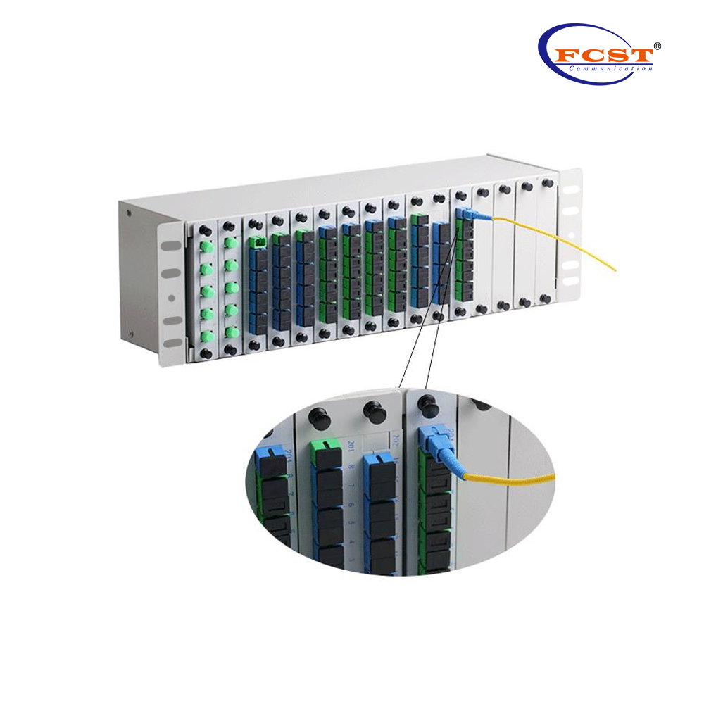 FCST03607 3U Gabinete para divisor de tipo de inserção