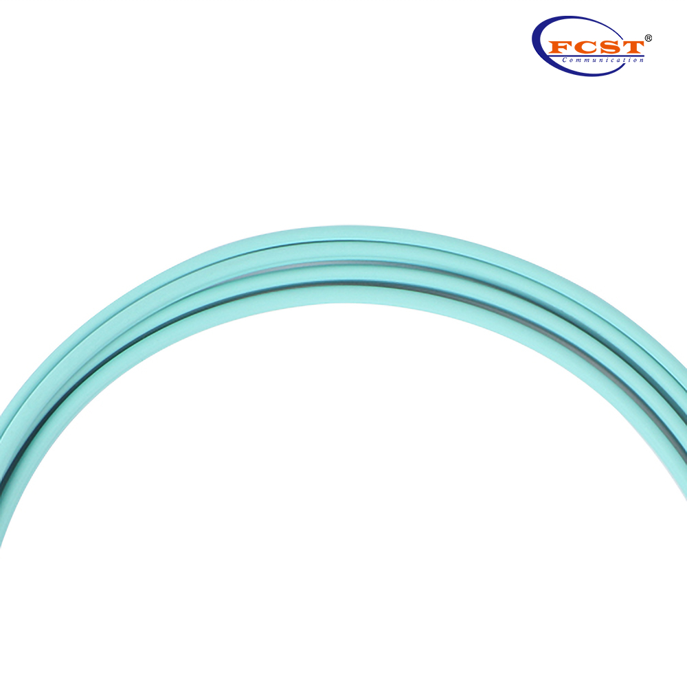 SCUPC-SCUPC DUPLEX OM3 mm 2M PVC 2,0mm Cabo de adesivo de fibra óptica