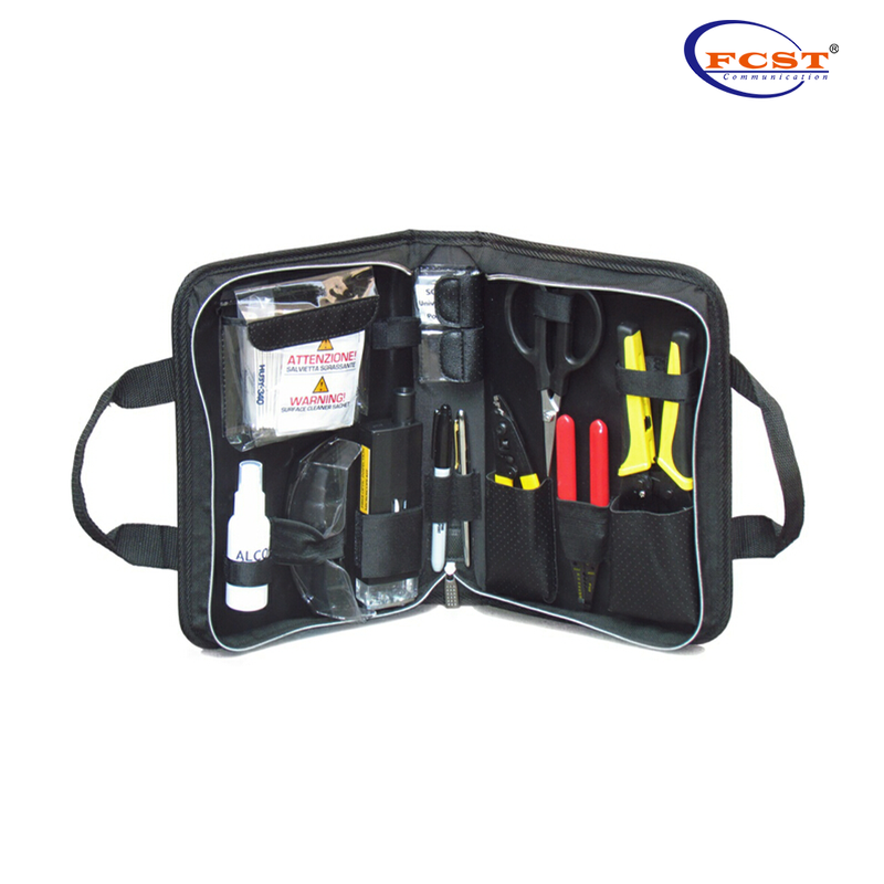 FCST210301 Kit de ferramentas manuais de fibra óptica