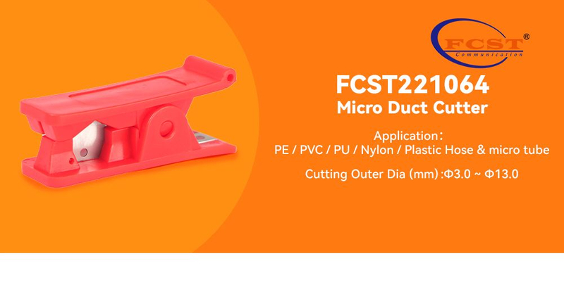  Cortador de microduto HDPE FCST221064 3-13mm