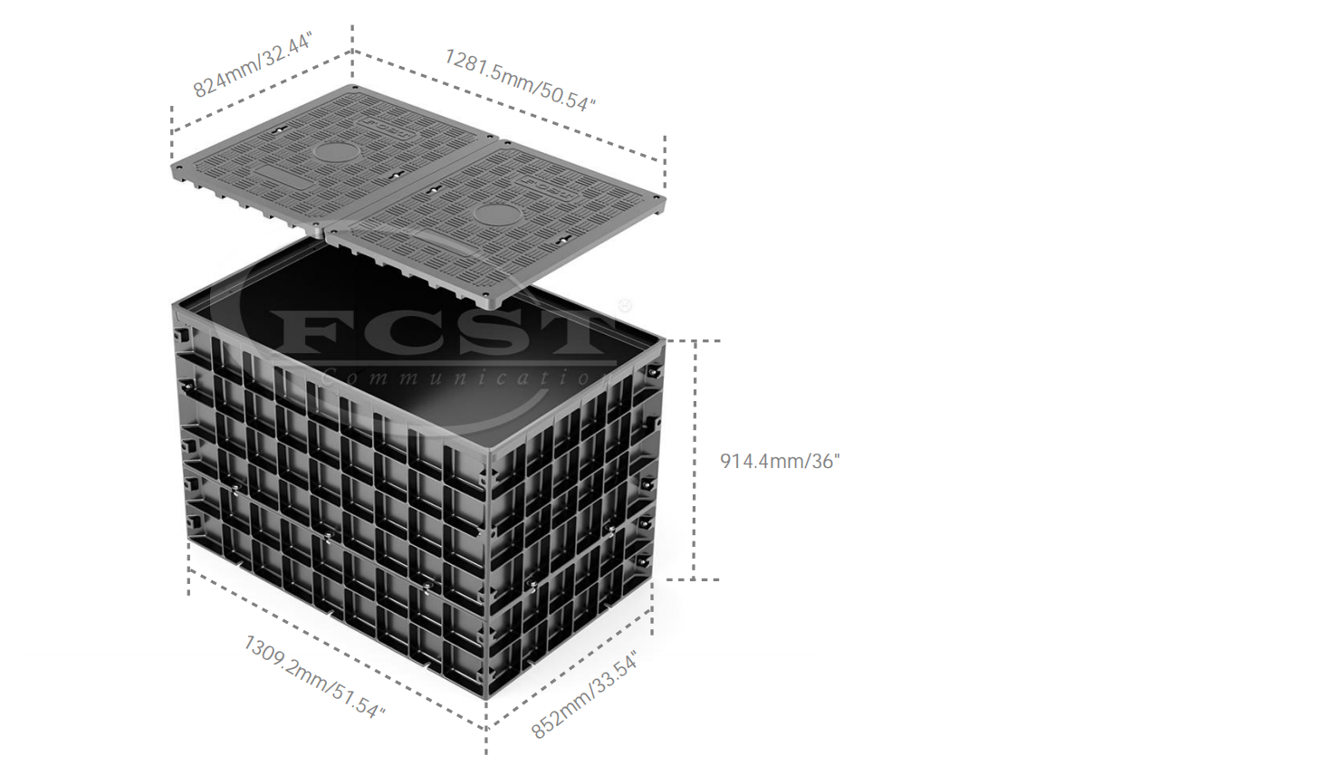 C&acirc;maras de tubos de telecomunica&ccedil;&otilde;es