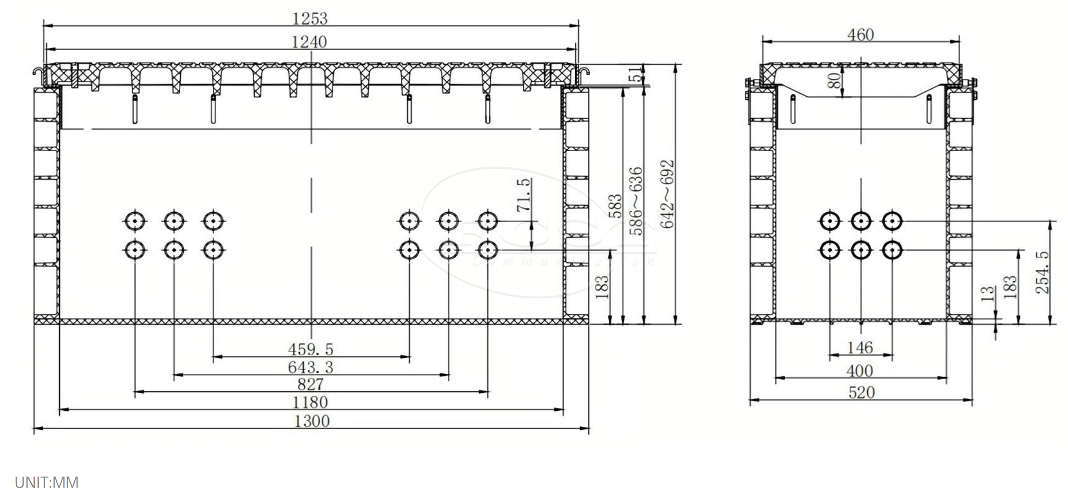 bueiro enterrado direto