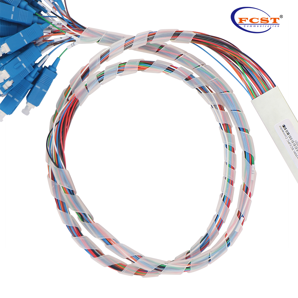 1*32 Tipo de aço Tipo PLC Splitter com conector SC/PC