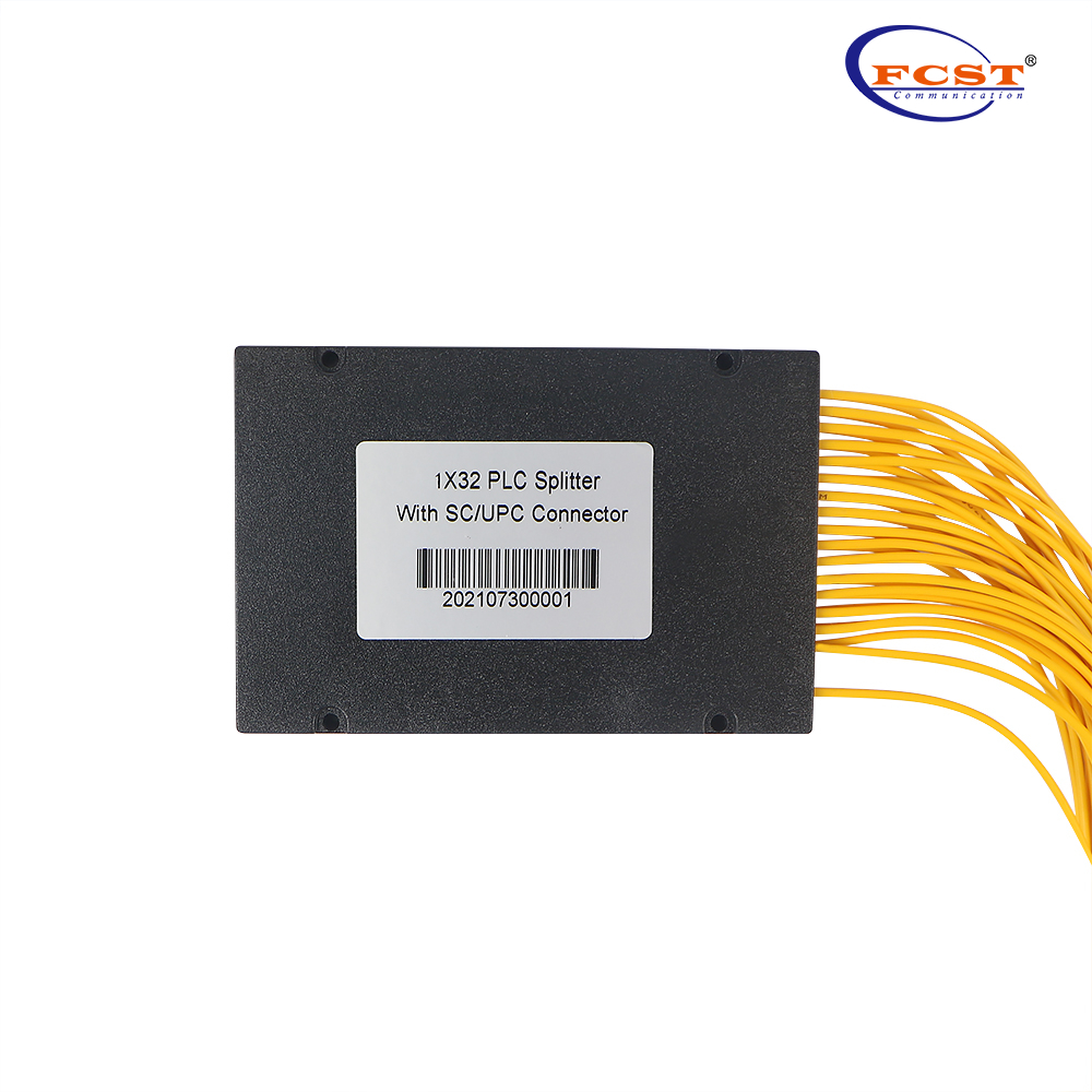 1*32 ABS Tipo de caixa PLC Splitter com conector SCUPC