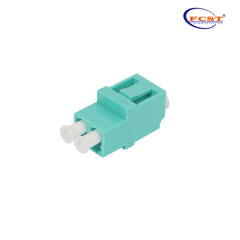 LCUPC para LCUPC OM3OM4 Duplex Modo único Adaptador de fibra óptica