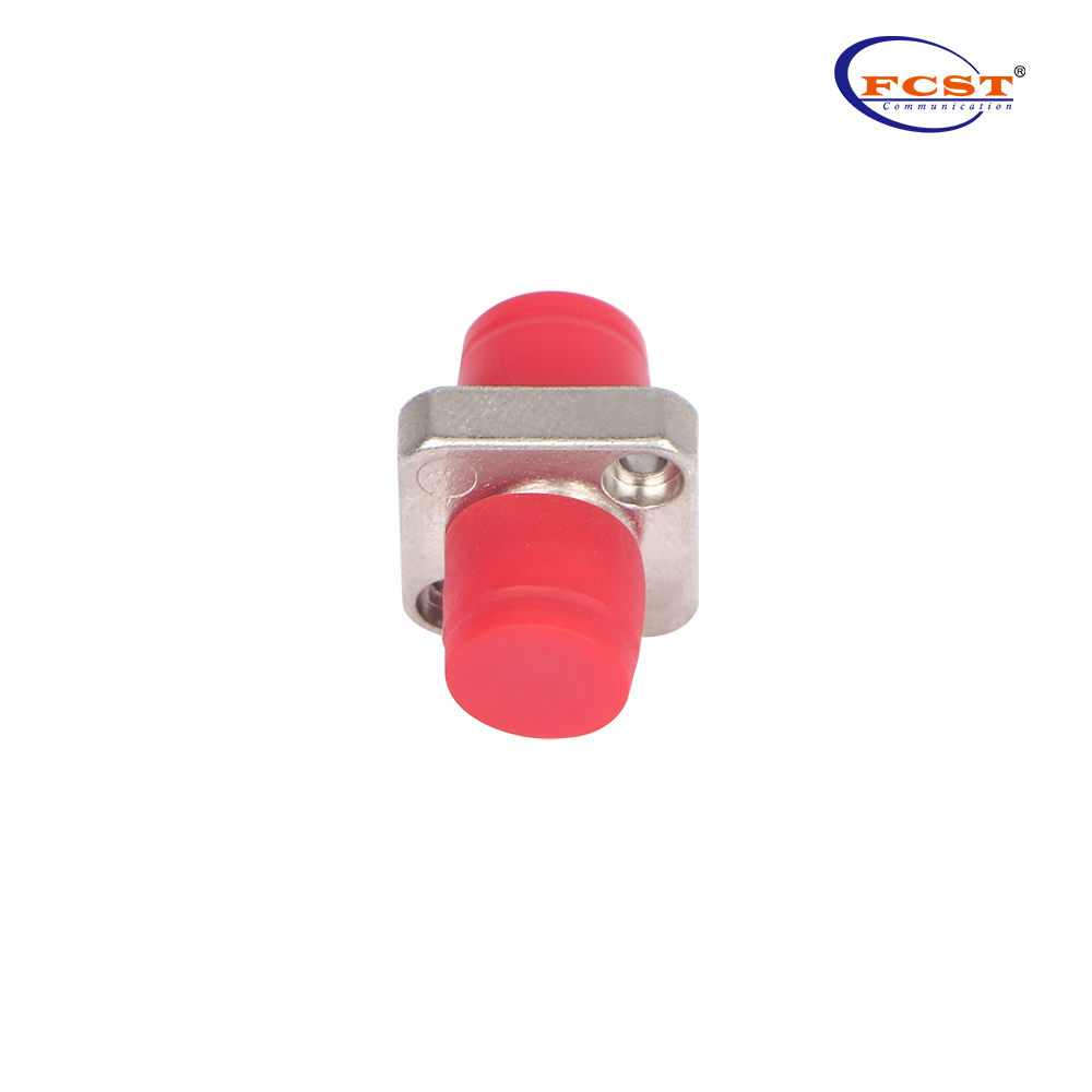 FCUPC para FCUPC Simplex Modo único quadrado Solid Tipo One peça Adaptador de fibra óptica de metal