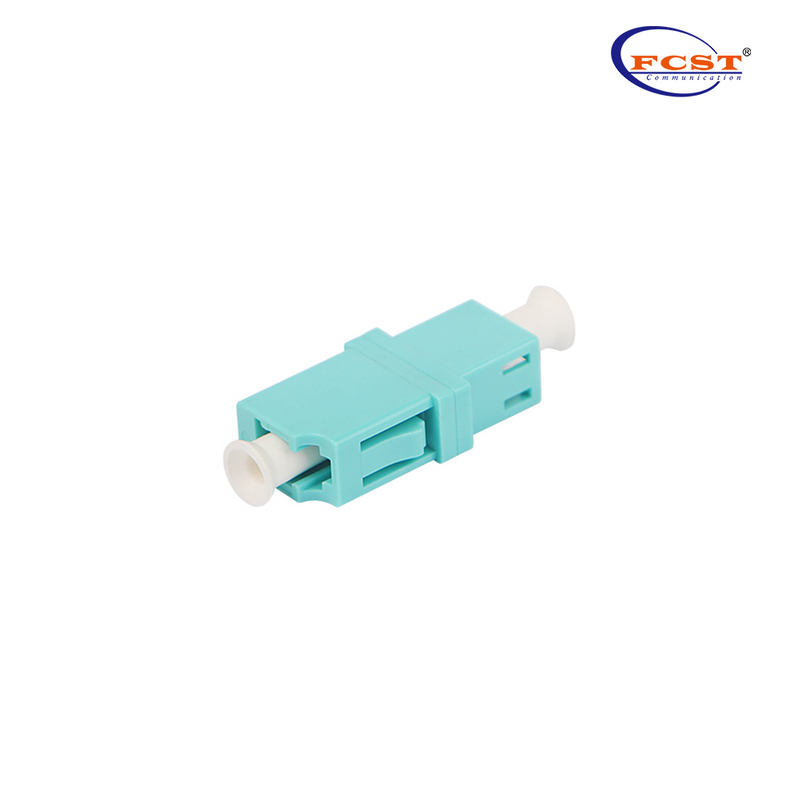 LCUPC para LCUPC Simplex OM3 Adaptador de fibra óptica plástica