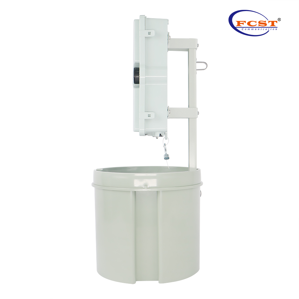 LLDPE DOME AO ANTERIOR DOME PEDESTAL DE FIBRÍVEL PLÁSTICA DE FIBRA DE FIGHURA DE FTTH ODN SOLUÇÃO