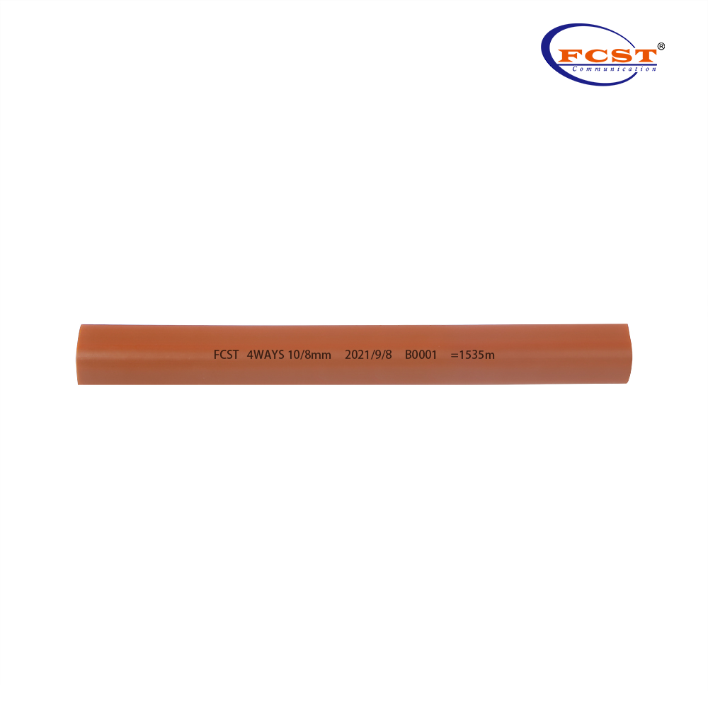 4-vias de 10-8 mm PE 1,2 mm dB HDPE pacote de tubo