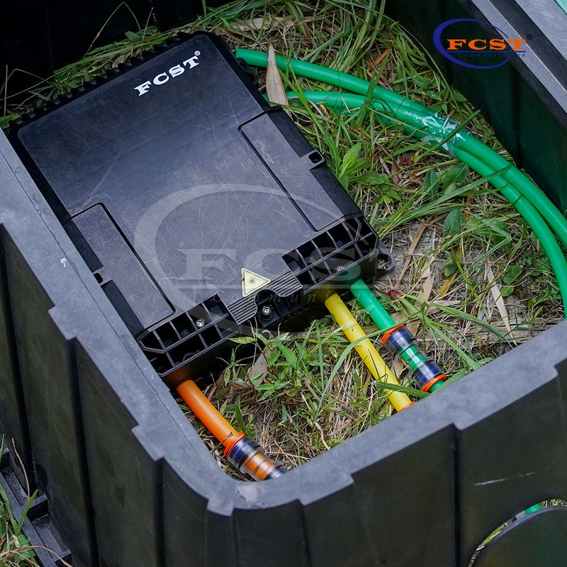 Câmara plástica do acesso do canal da série dos cofres da fibra FCST-TH-SMC09 para a fábrica múltipla dos cenários