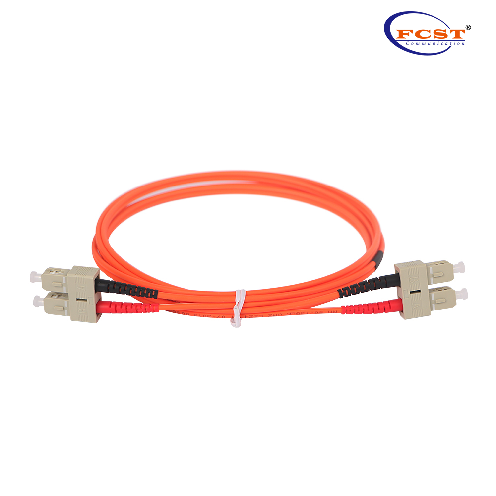 SCUPC-SCUPC DUPLEX OM2 2M LSZH CABO DE PACTO DE FIBRO OPTIC