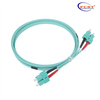 SCUPC-SCUPC DUPLEX OM3 mm 2M PVC 2,0mm Cabo de adesivo de fibra óptica