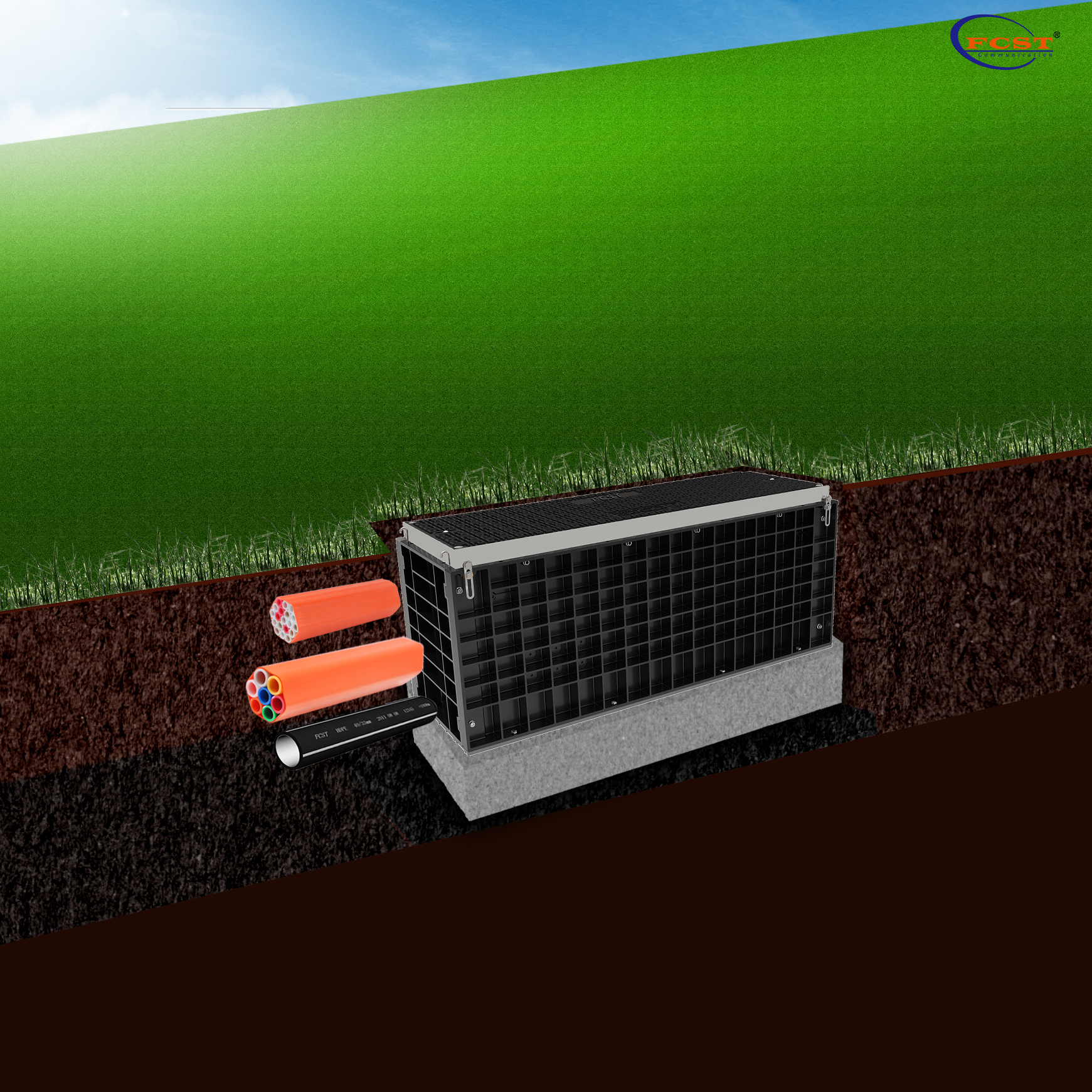 Por que escolher a câmara de inspeção de telecomunicações feita de SMC?