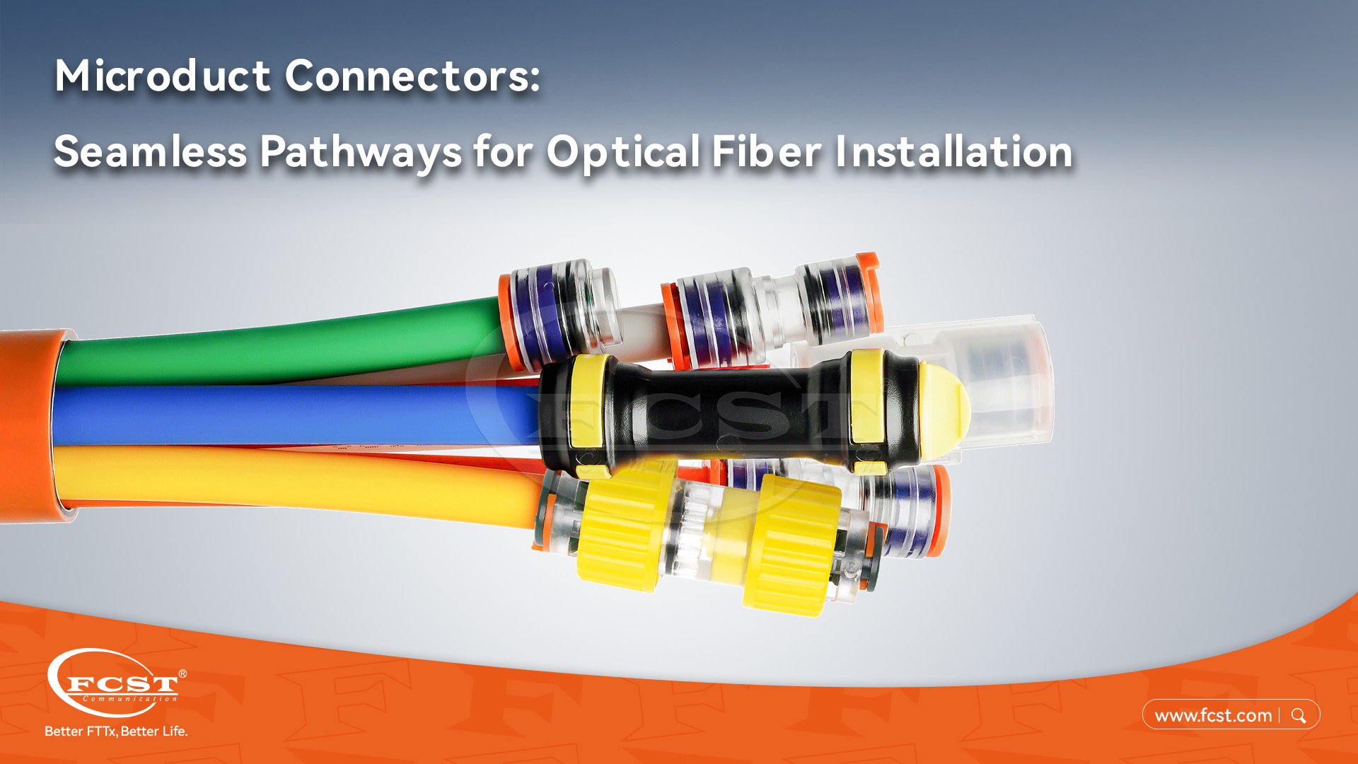 Conectores de microdutos: caminhos contínuos para instalação de fibra óptica